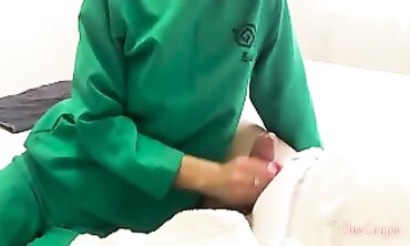 Amateur Couple's First Time Handjob Compilation - Old Man Helps women Learn About Sex