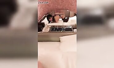 Chinese Amateur Riding Expert In Black Lingerie - Part II