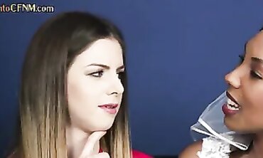 Three Hotties Share Taboo Pleasure - POV Jerk-Off Instruction