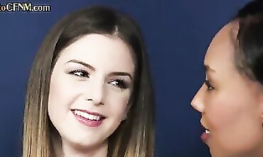 Three Hotties Share Taboo Pleasure - POV Jerk-Off Instruction