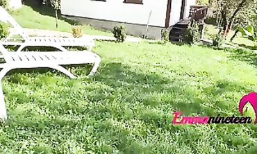 Emma-Nineteen's Mountain Resort Adventure: Passionate Love Making In Nature