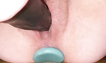 Big Assed Slave Girl Fucked Hard in Anal Play with Master's Big Dick