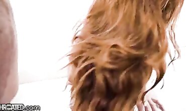 Redhead MILF Red Lipstick Blowjob - PornPros