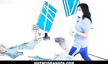 Thicker-Than-Average Curvy Latina Nurses Fulfill Their Sexual Fantasy
