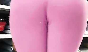 Grandma's Mature Ass - Old Granny with Huge Butt