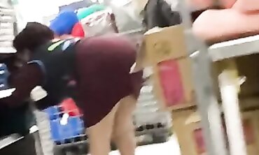 Grandma's Mature Ass - Old Granny with Huge Butt