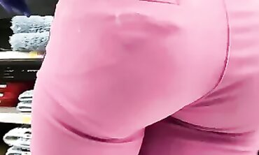 Grandma's Mature Ass - Old Granny with Huge Butt