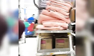 Grandma's Mature Ass - Old Granny with Huge Butt