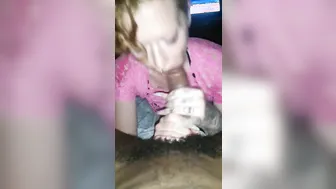Heavy-Set Girlfriend Gives Passionate Blowjob & Riding For A Big Dick Orgasm