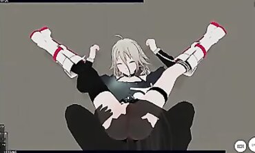 THREE DIMENSIONAL ANIME Vocaloid IA Agreed to Pounded after the Concert