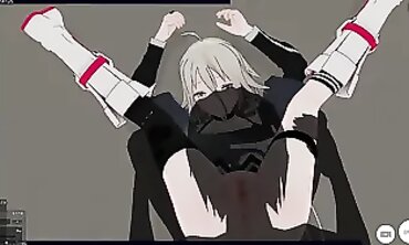 THREE DIMENSIONAL ANIME Vocaloid IA Agreed to Pounded after the Concert