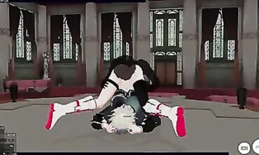 THREE DIMENSIONAL ANIME Vocaloid IA Agreed to Pounded after the Concert