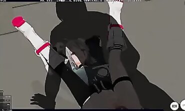 THREE DIMENSIONAL ANIME Vocaloid IA Agreed to Pounded after the Concert