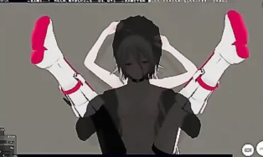 THREE DIMENSIONAL ANIME Vocaloid IA Agreed to Pounded after the Concert