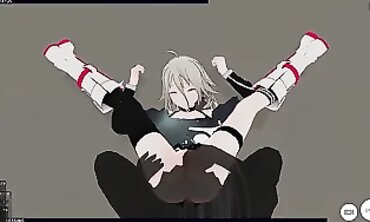 THREE DIMENSIONAL ANIME Vocaloid IA Agreed to Pounded after the Concert