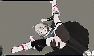 THREE DIMENSIONAL ANIME Vocaloid IA Agreed to Pounded after the Concert