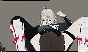 THREE DIMENSIONAL ANIME Vocaloid IA Agreed to Pounded after the Concert