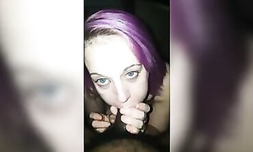Hot Blonde MILF Gives Sloppy Deepthroat POV Facial on Big Dick