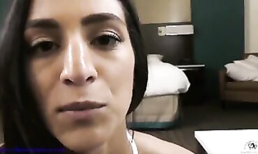 Hot MILF Gives Sensual Massage to Hunk in Bathroom