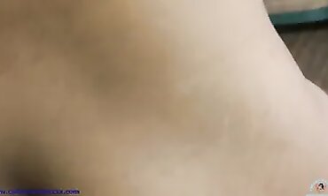 Hot MILF Gives Sensual Massage to Hunk in Bathroom