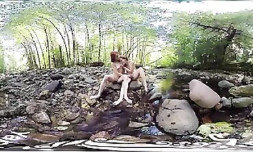 Outdoors Exotic Dancing Fetish - AnnaMolly & BellyDancerBella