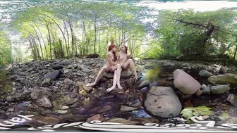 Outdoors Exotic Dancing Fetish - AnnaMolly & BellyDancerBella