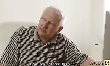 Teens Lust For Older Men - barely legal Coquette Gets Drilled By Mature Daddy's Dick