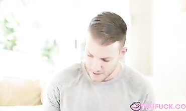Valentine's Special - Two Beautiful Girls Share One Hot Guy In Threesome