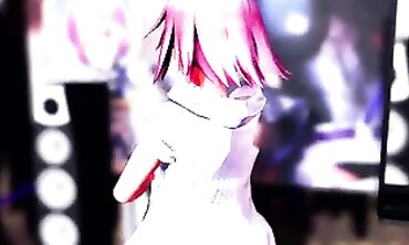 MMD Destiny Game - Sexual Fantasy Roleplay with Old Lady in Granny Costume