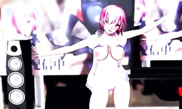 MMD Destiny Game - Sexual Fantasy Roleplay with Old Lady in Granny Costume