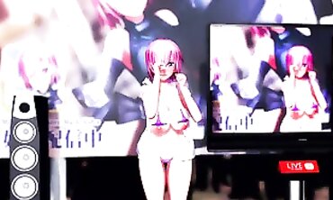 MMD Destiny Game - Sexual Fantasy Roleplay with Old Lady in Granny Costume