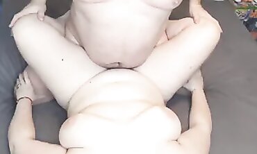 Curvy MILF Cougar Fills Up Her Plumper Pie Hole