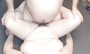 Curvy MILF Cougar Fills Up Her Plumper Pie Hole