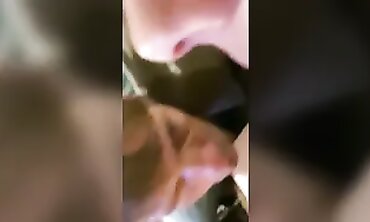 Threesome Fever! Hot wife sharing her husband's cock in threesome