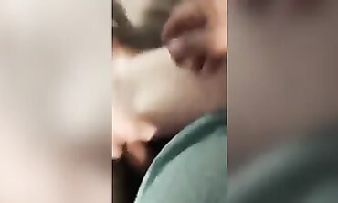 Threesome Fever! Hot wife sharing her husband's cock in threesome