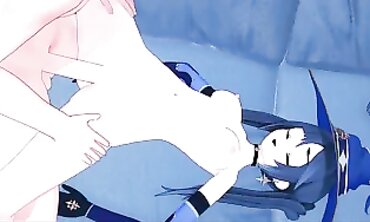 3D Hentai - Sexual Adventure with MILF Character 'Mona' in Gachapon Game