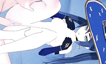 3D Hentai - Sexual Adventure with MILF Character 'Mona' in Gachapon Game