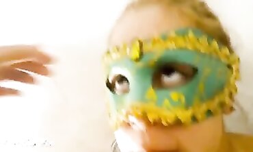 Teen Swallows Piss in Glass - First Time Peer Pressure Experiment with April BigAss