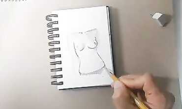 How-To Draw BAP 4X LadyBody - Step by step tutorial with sexy poses