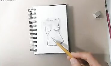 How-To Draw BAP 4X LadyBody - Step by step tutorial with sexy poses