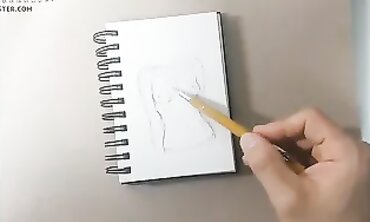 How-To Draw BAP 4X LadyBody - Step by step tutorial with sexy poses