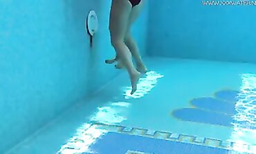 Naked Pool Party - Scene1 - Hot Blonde Babes Swimming Nude With Friends