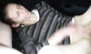 Hot Blonde MILF Gives Oral Job In Car With Big Dick And Facial