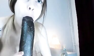 WhiteChocPuffs4 - Ebony Teen Babe Filled With Big Black Dick