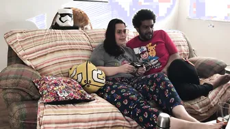 Valentine's Day Special! Hot Couple Makes Love In The Kitchen While Cooking A Romantic Meal