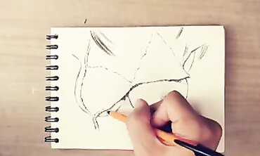 Insanely Hot Blonde Babe Draws Orb with Her Sexual Energy