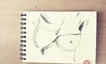 Insanely Hot Blonde Babe Draws Orb with Her Sexual Energy