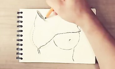 Insanely Hot Blonde Babe Draws Orb with Her Sexual Energy