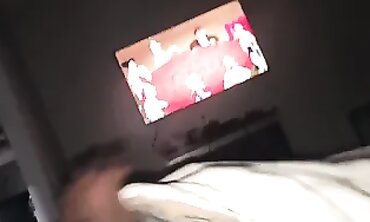 Teen Blonde Babe Gives Her Step-Dad's Friend A Wild Ride On His Rod