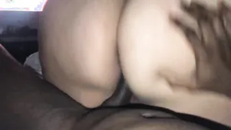 Teen Blonde Babe Gives Her Step-Dad's Friend A Wild Ride On His Rod